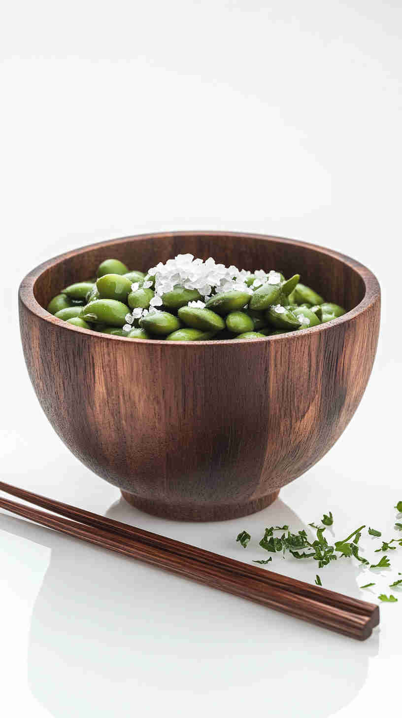 Edamame with Sea Salt