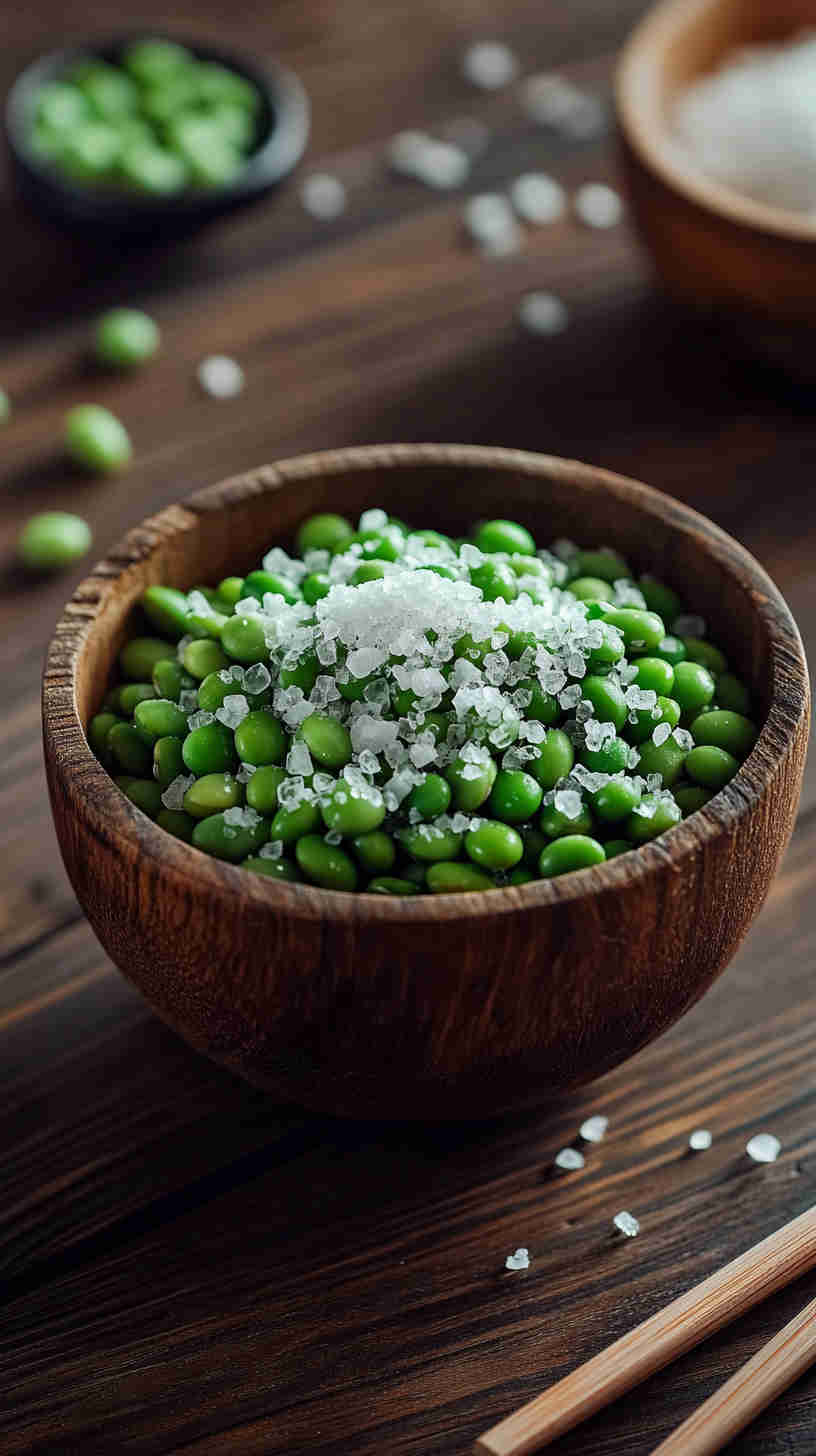 Edamame with Sea Salt