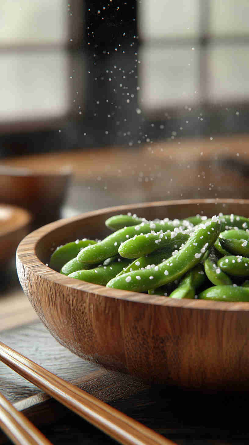 Edamame with Sea Salt
