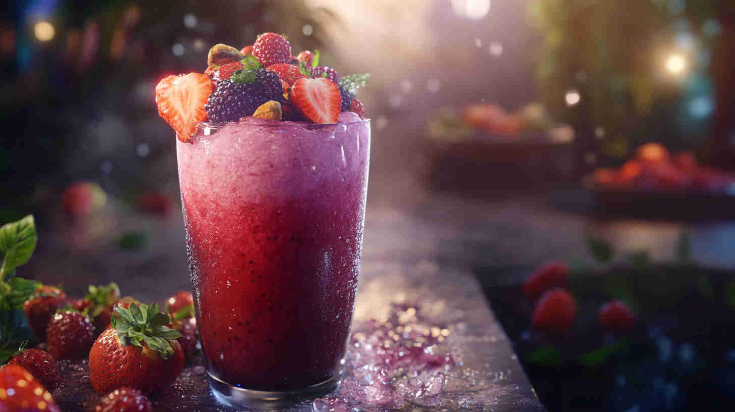 Frozen Strawberry Acai Refresher