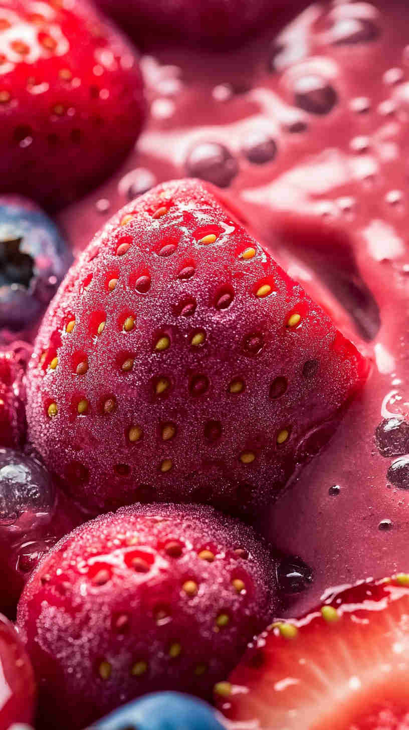 Frozen Strawberry Acai Refresher