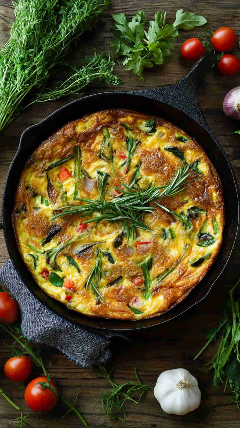 Garden Fresh Veggie Frittata