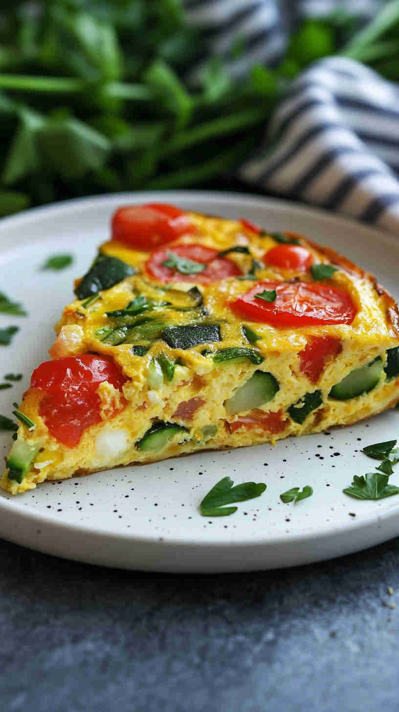 Garden Fresh Veggie Frittata