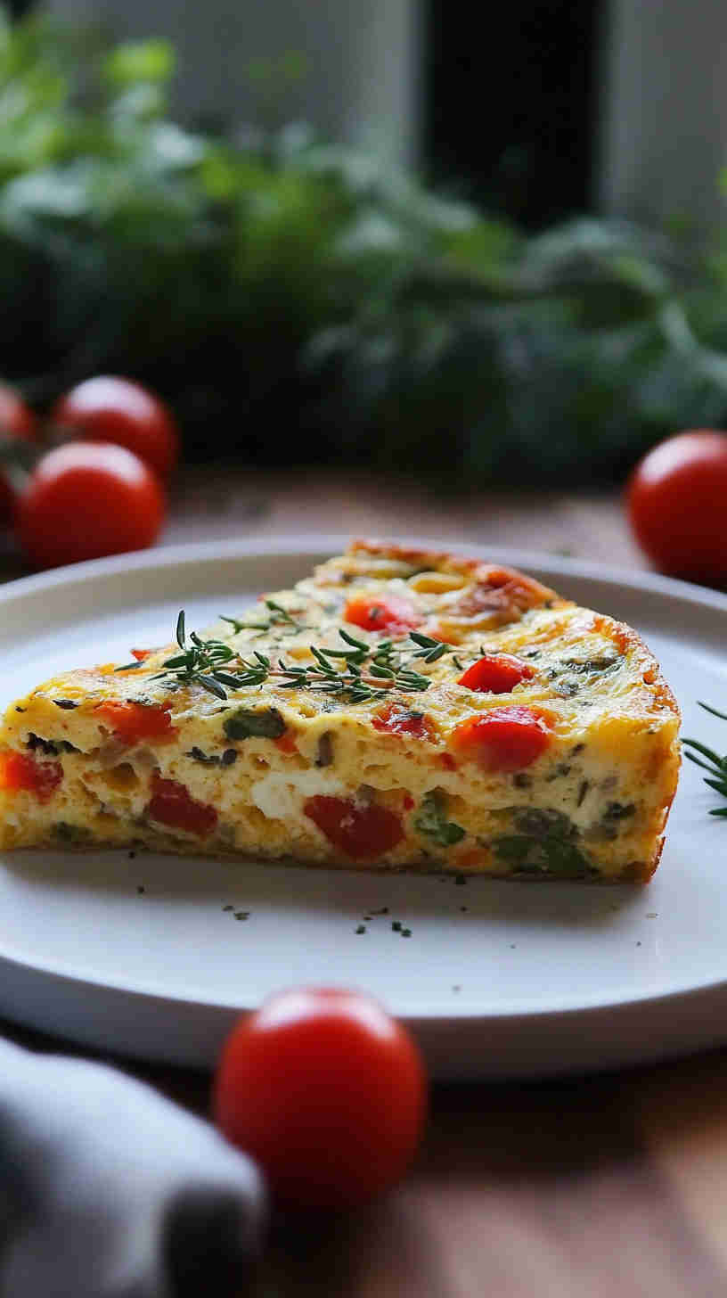 Garden Fresh Veggie Frittata