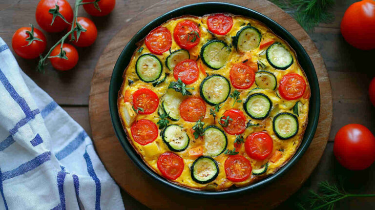 Garden Fresh Veggie Frittata