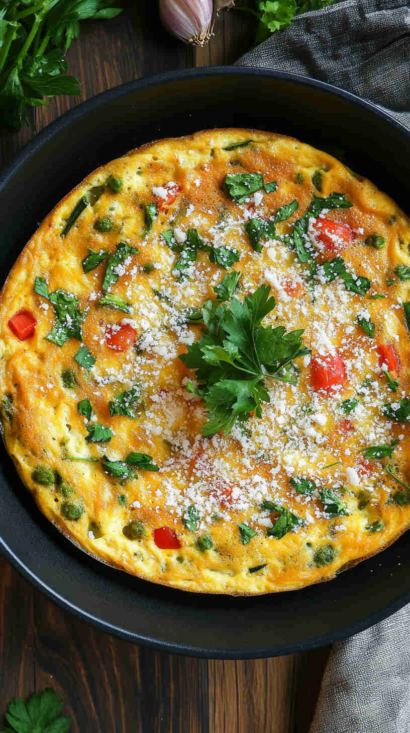 Garden Fresh Veggie Frittata