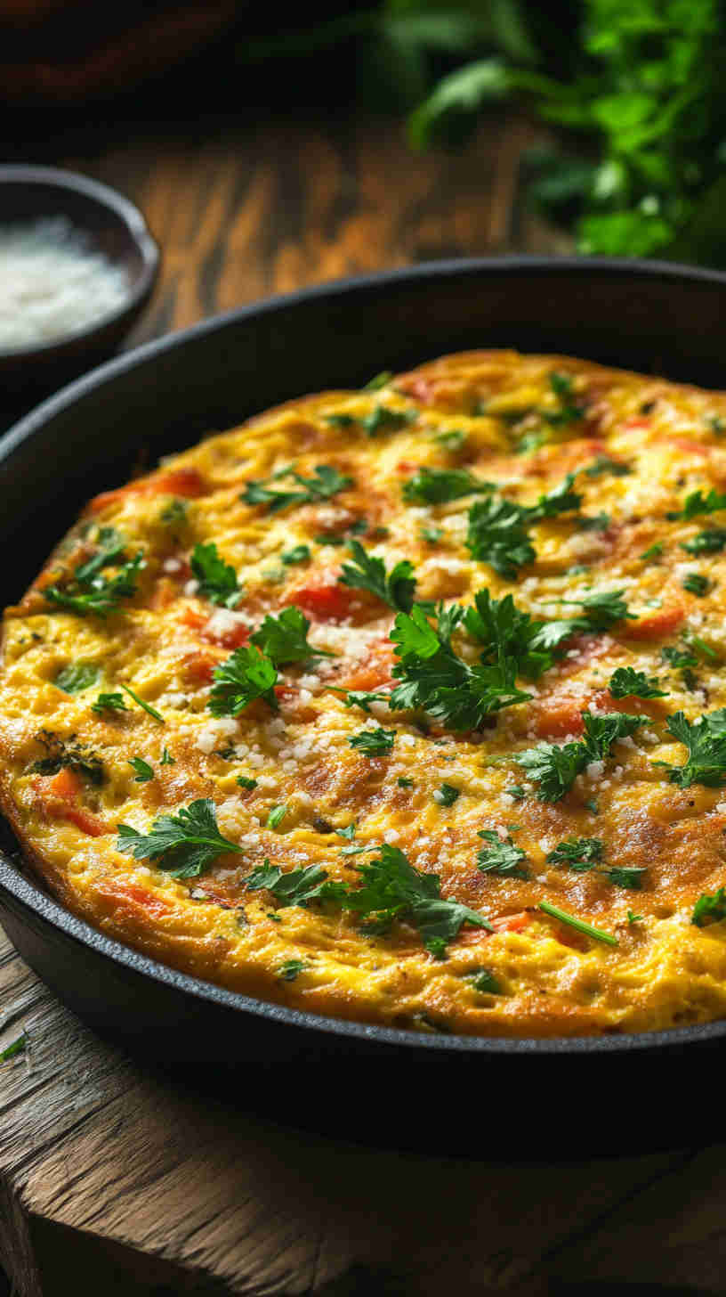 Garden Fresh Veggie Frittata