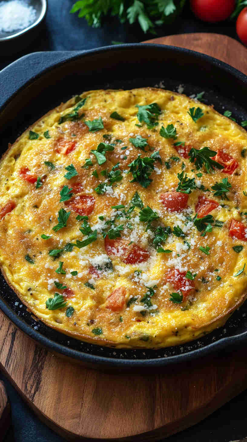 Garden Fresh Veggie Frittata