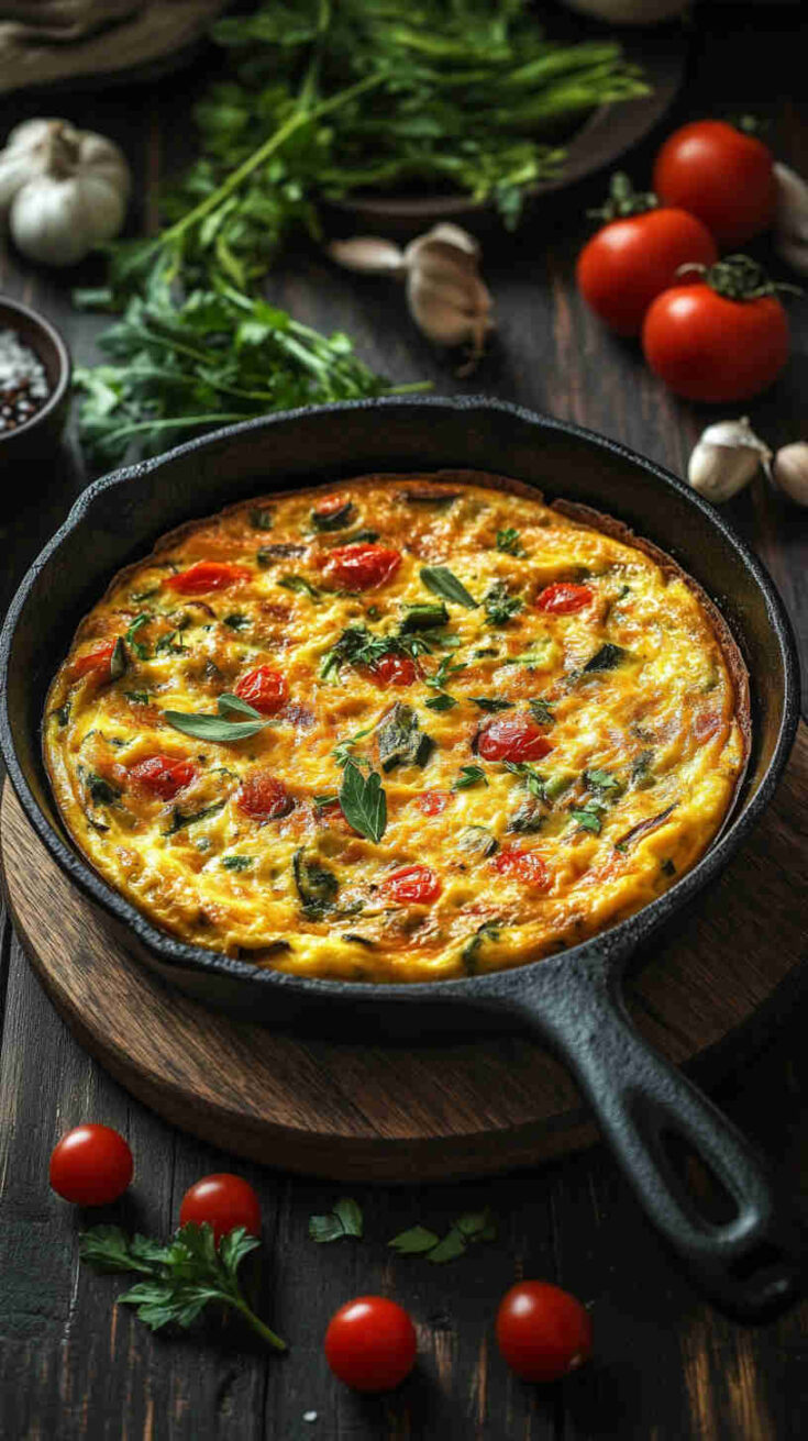 Garden Fresh Veggie Frittata
