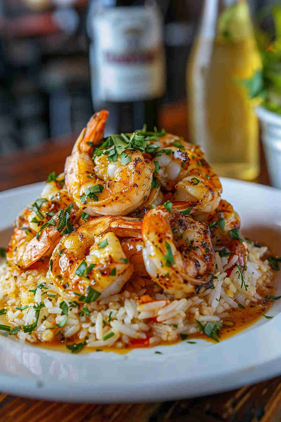 Garlic Butter Shrimp and Rice