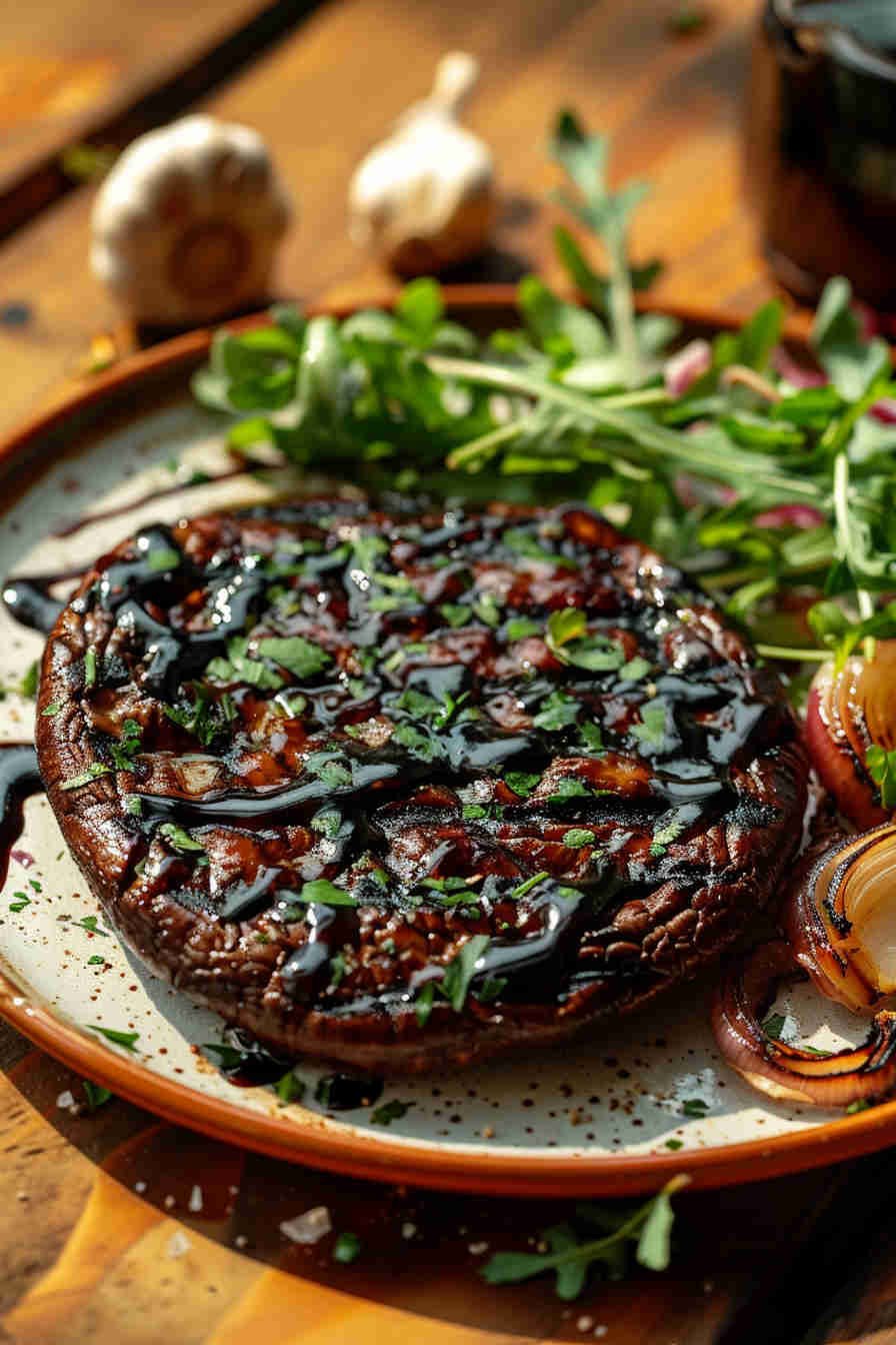 Grilled Portobello Mushroom Steaks