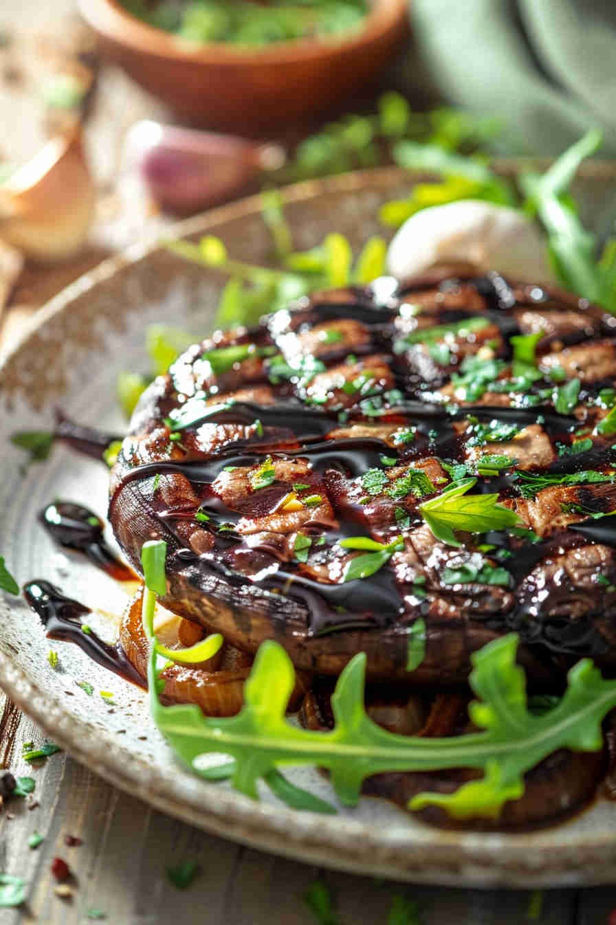 Grilled Portobello Mushroom Steaks