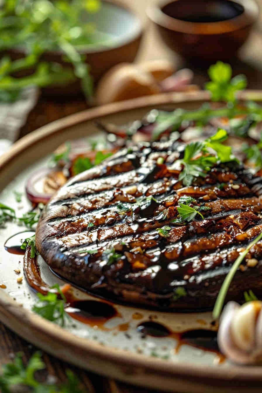 Grilled Portobello Mushroom Steaks