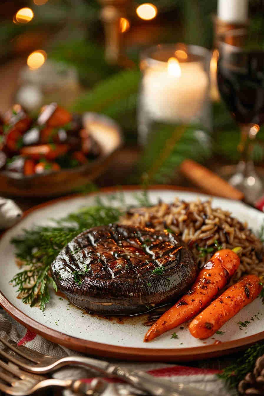 Grilled Portobello Mushroom Steaks