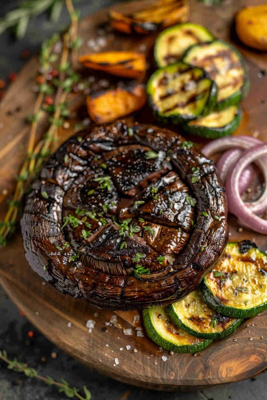 Grilled Portobello Mushroom Steaks