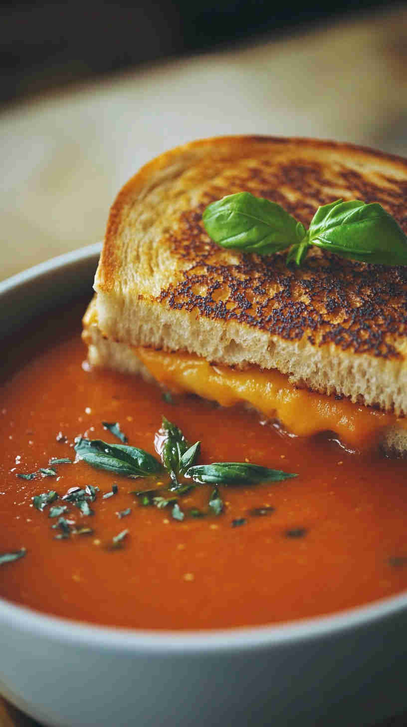 Hearty Tomato Basil Soup