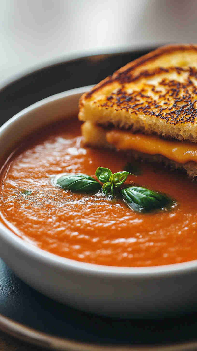 Hearty Tomato Basil Soup
