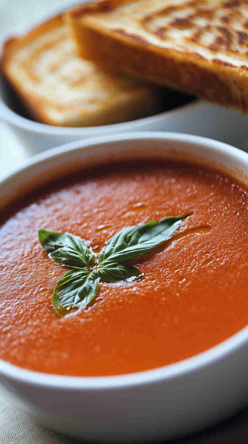 Hearty Tomato Basil Soup