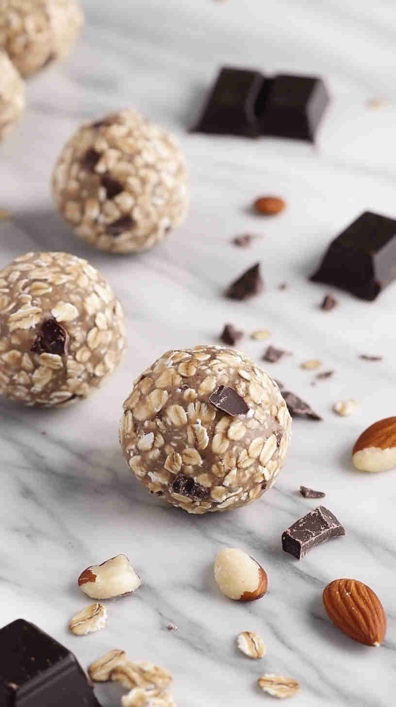 High-Fiber Oatmeal Energy Bites