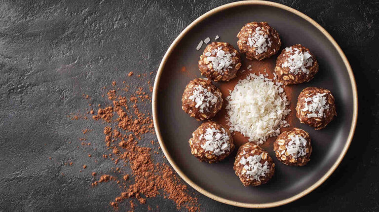 High-Fiber Oatmeal Energy Bites