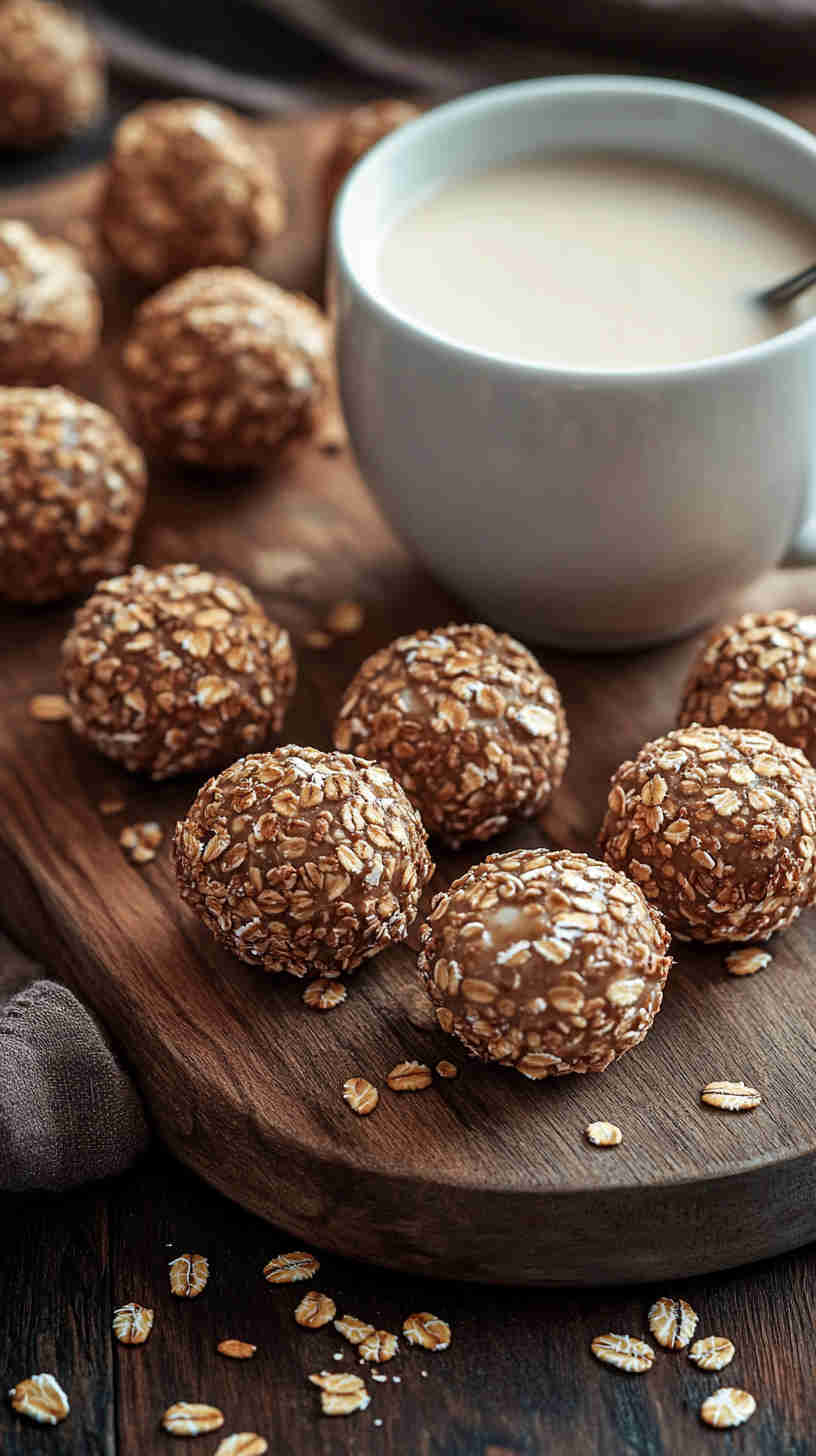 High-Fiber Oatmeal Energy Bites