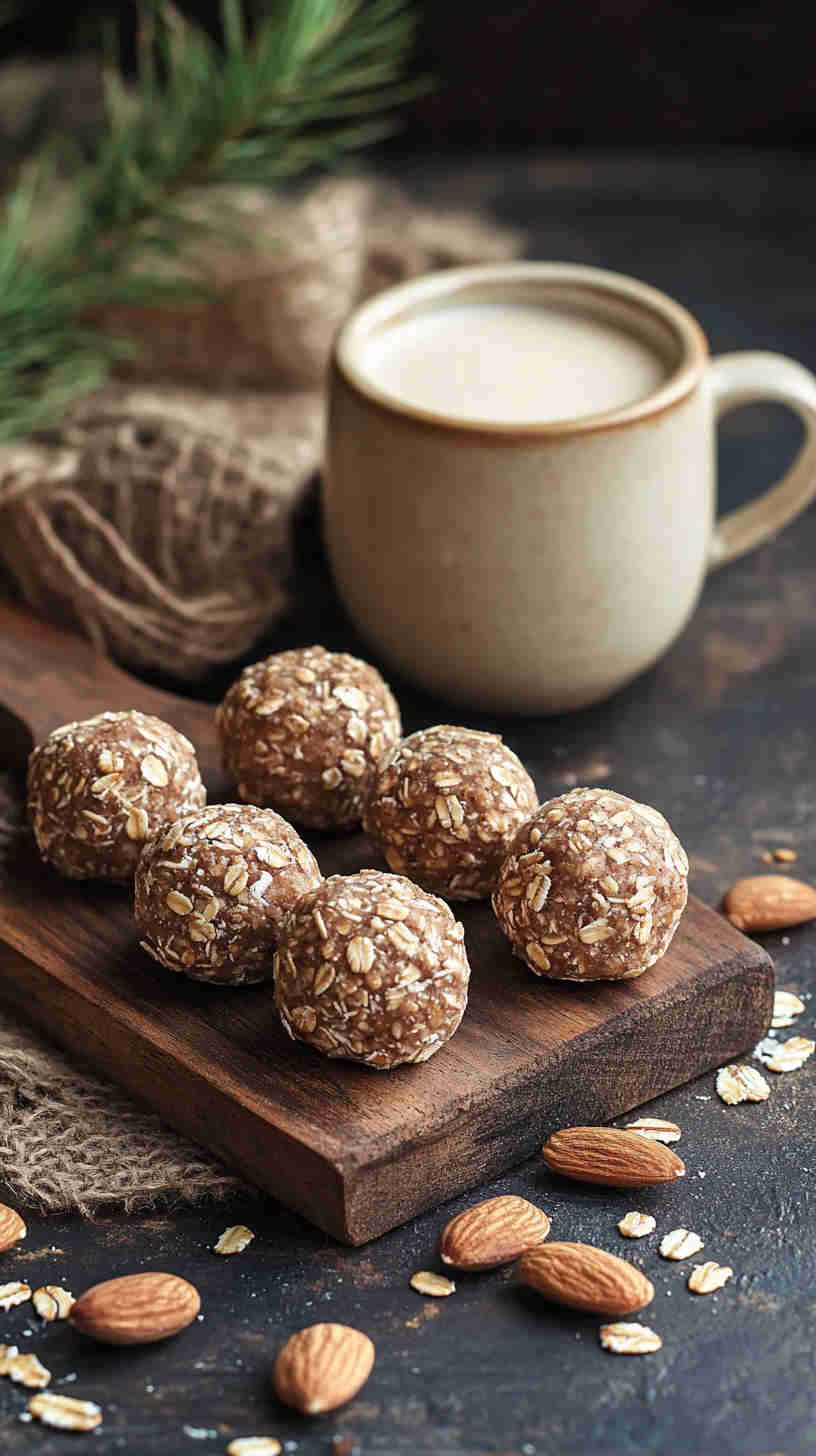 High-Fiber Oatmeal Energy Bites