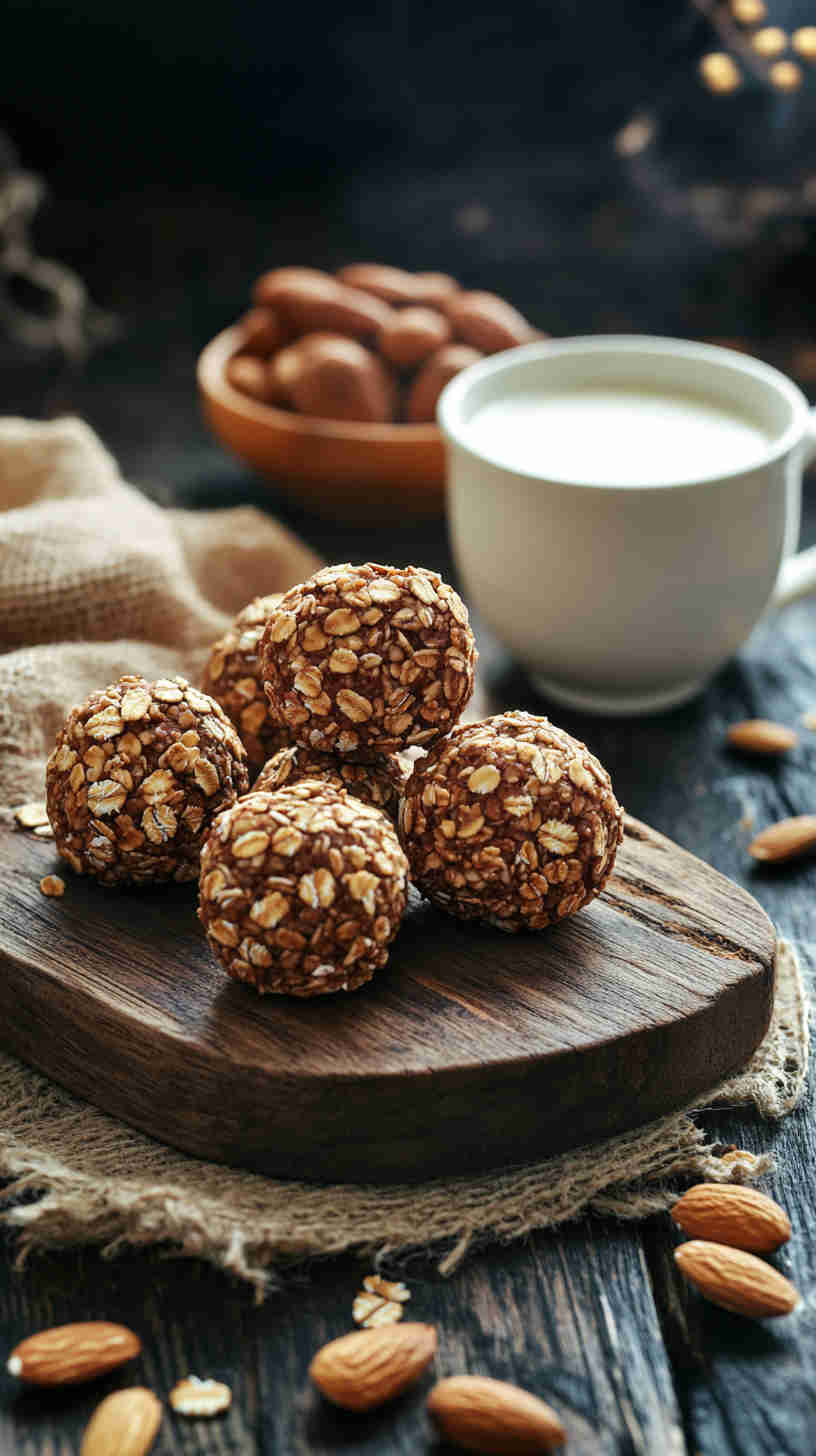 High-Fiber Oatmeal Energy Bites