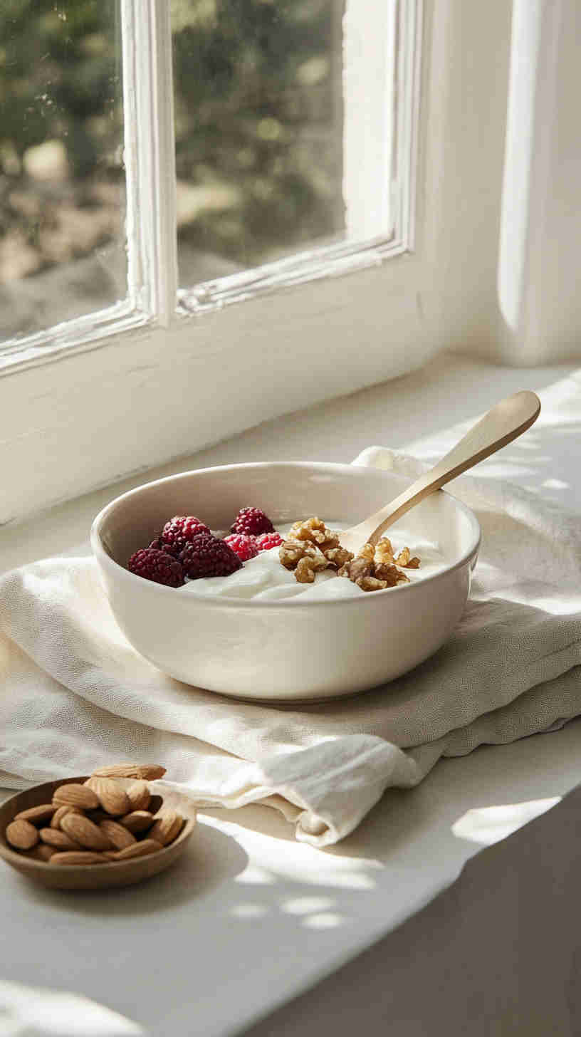 High-Protein Greek Yogurt & Berry Bowl