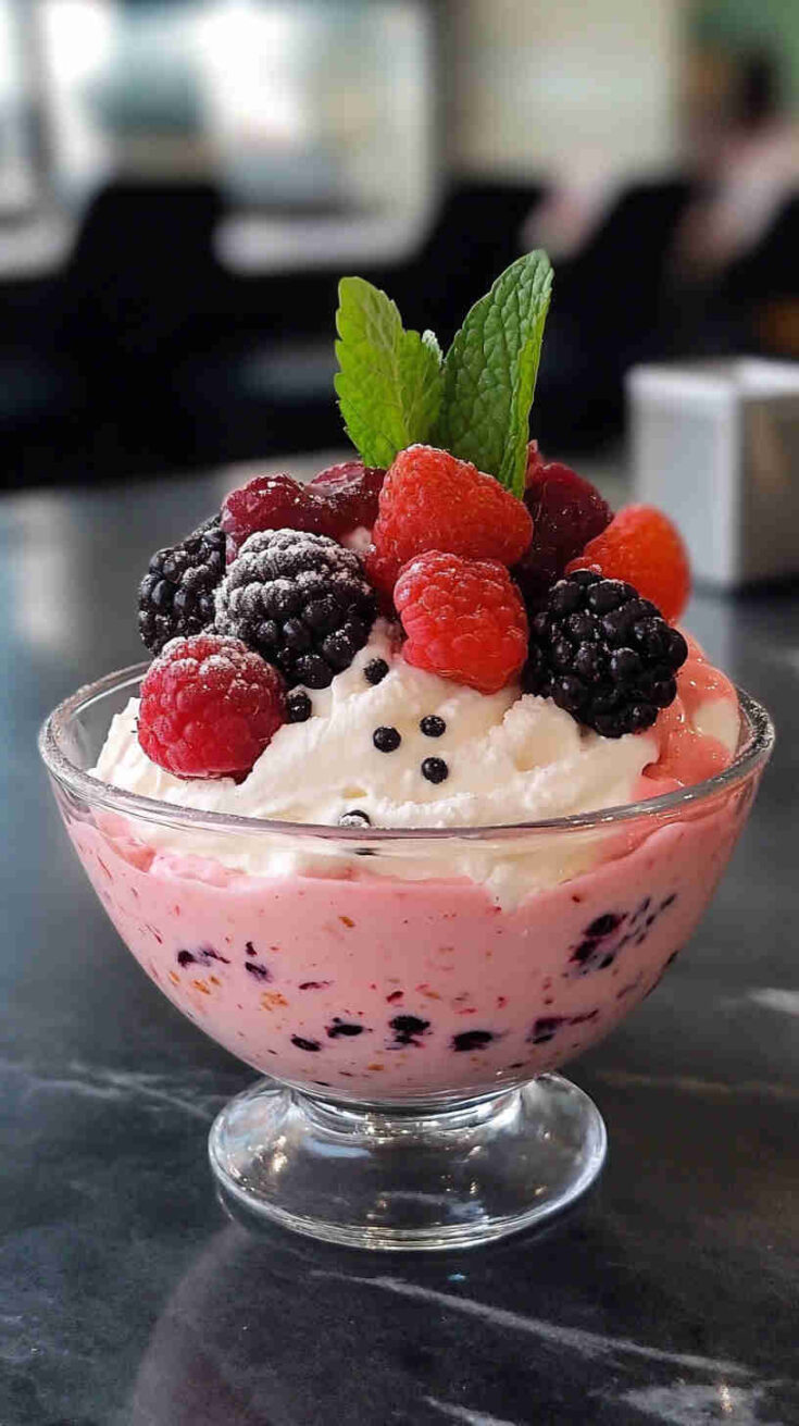 High-Protein Greek Yogurt & Berry Bowl