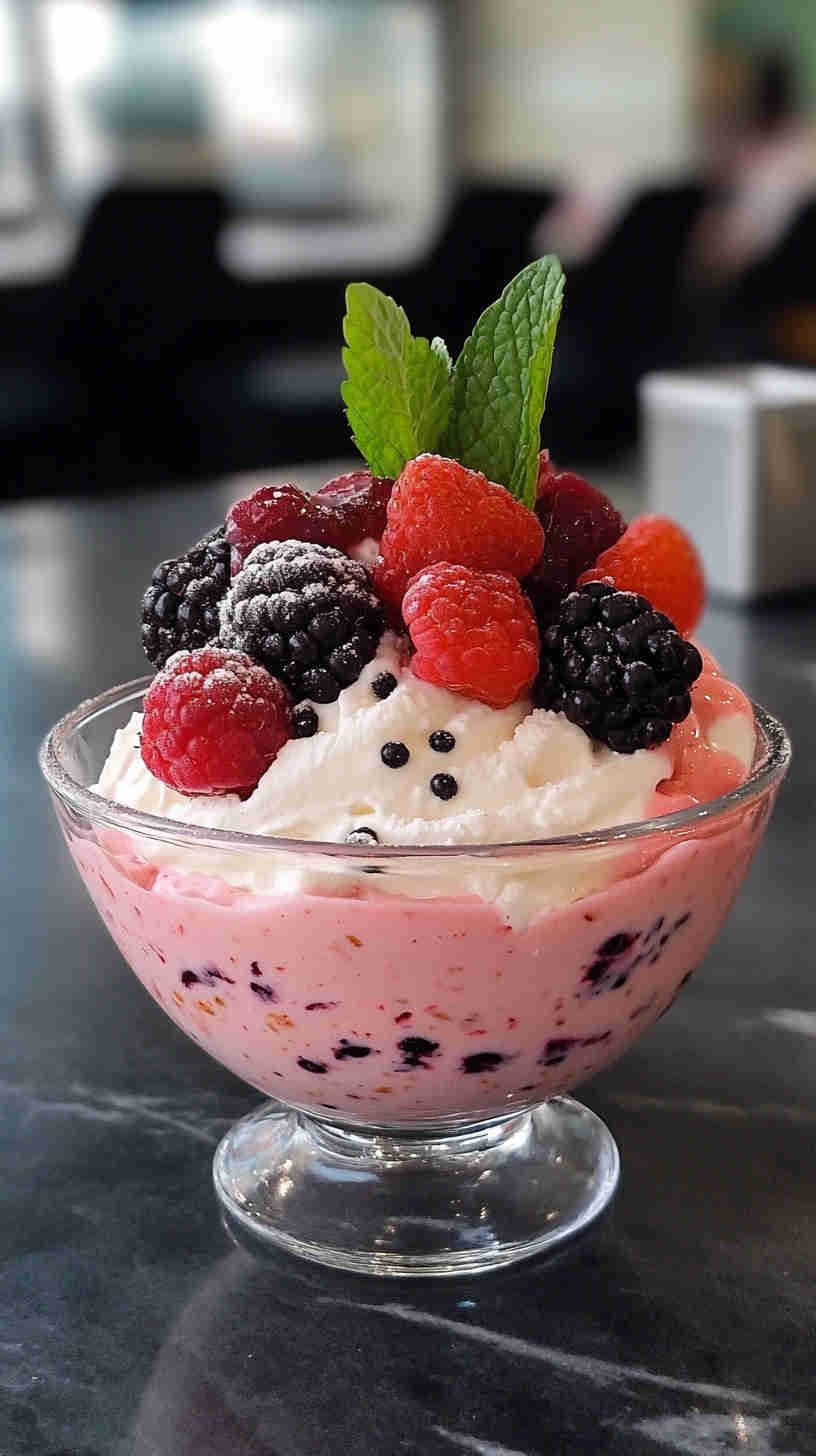 High-Protein Greek Yogurt & Berry Bowl