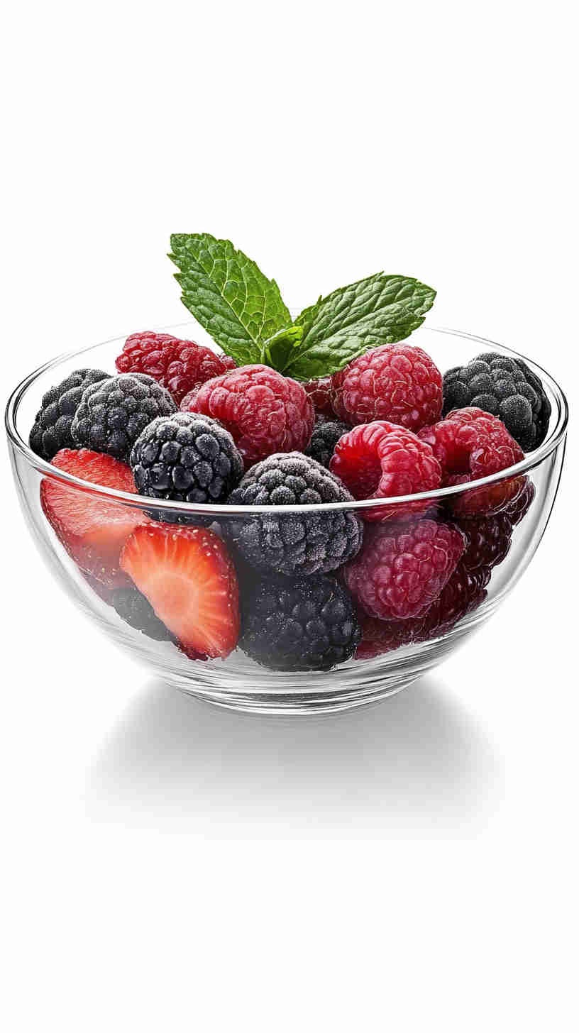 High-Protein Greek Yogurt & Berry Bowl
