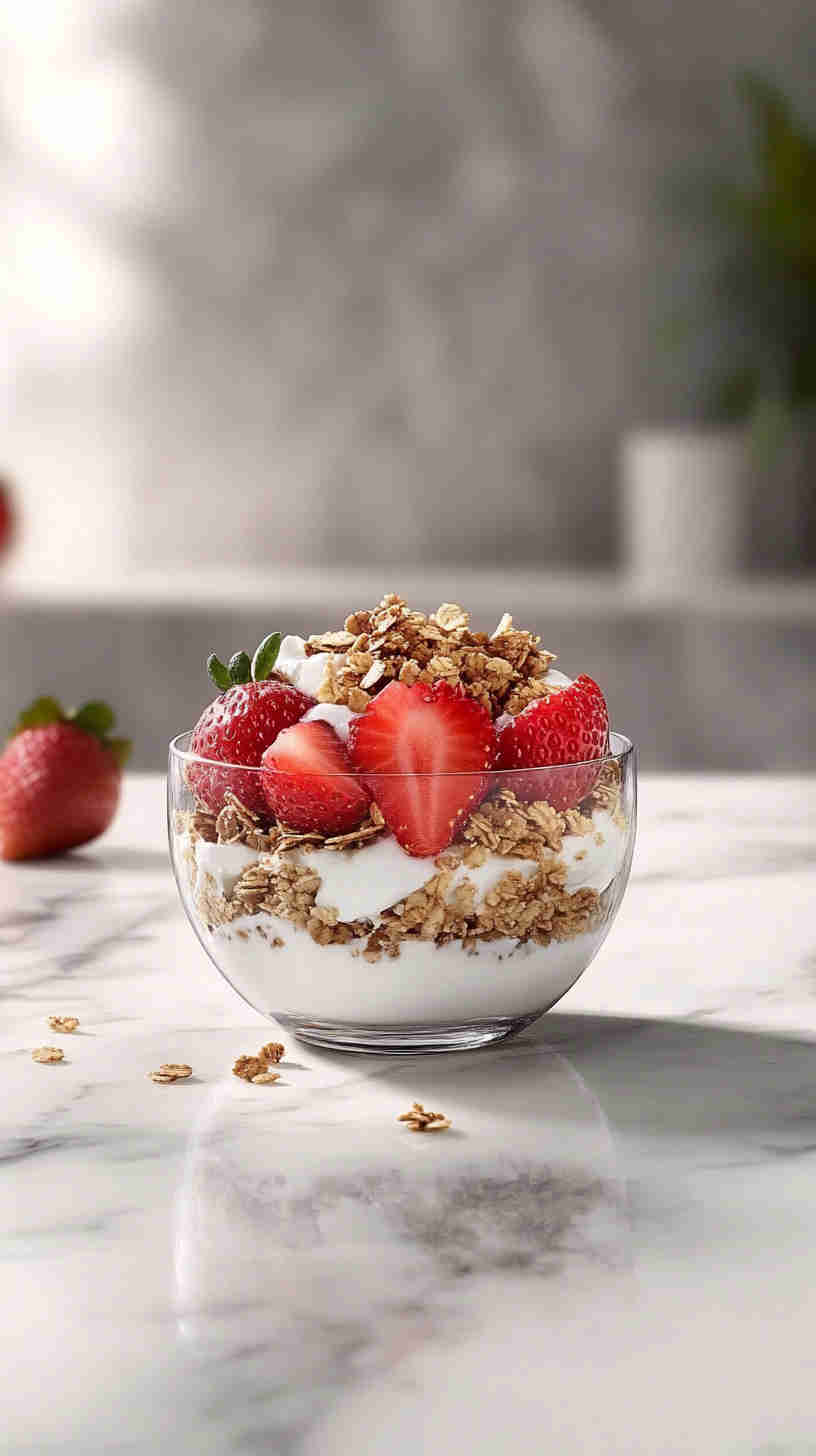 High-Protein Greek Yogurt & Berry Bowl