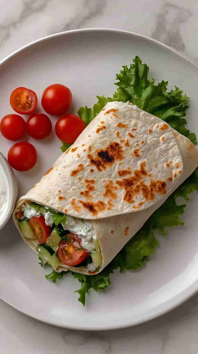 Hummus & Veggie Wrap