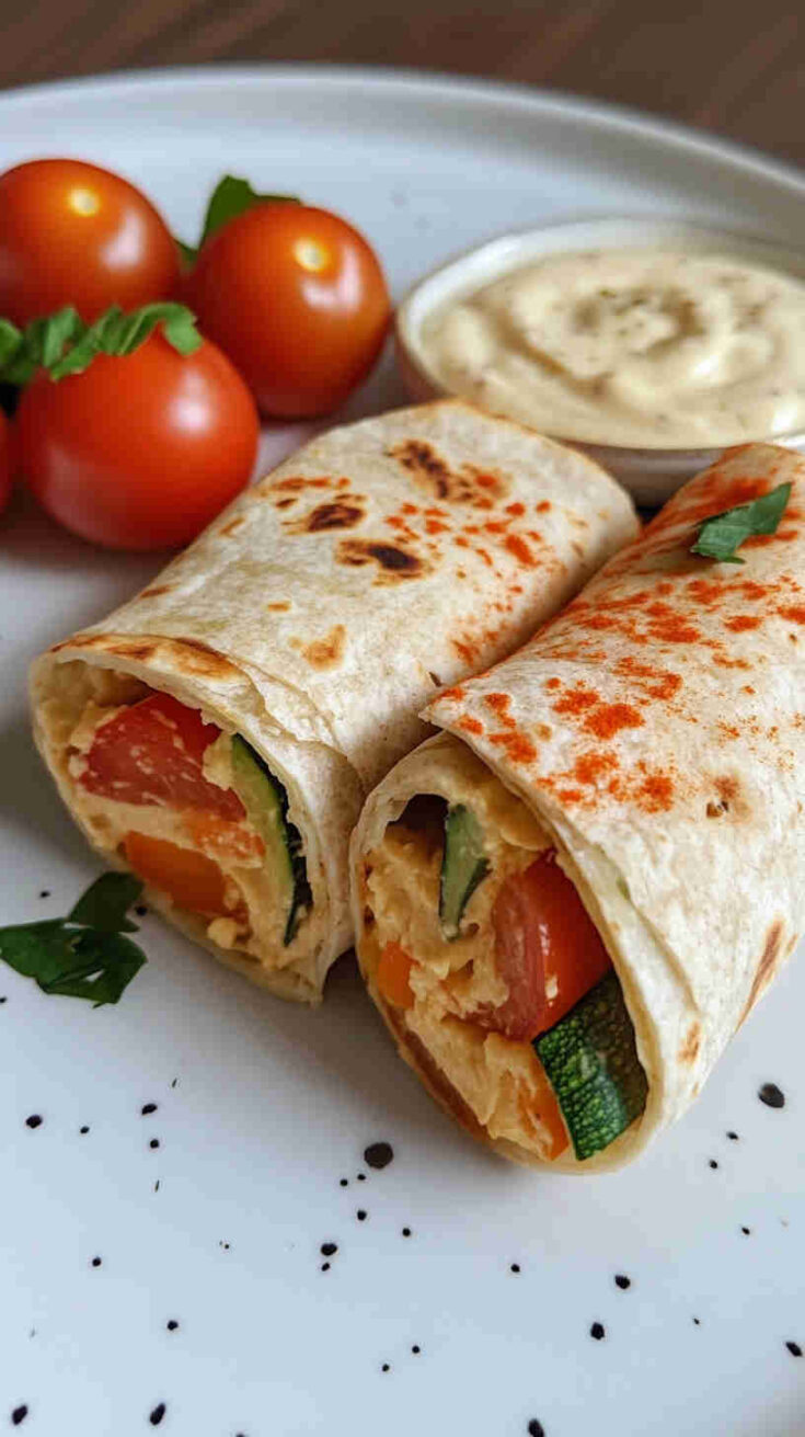 Hummus & Veggie Wrap