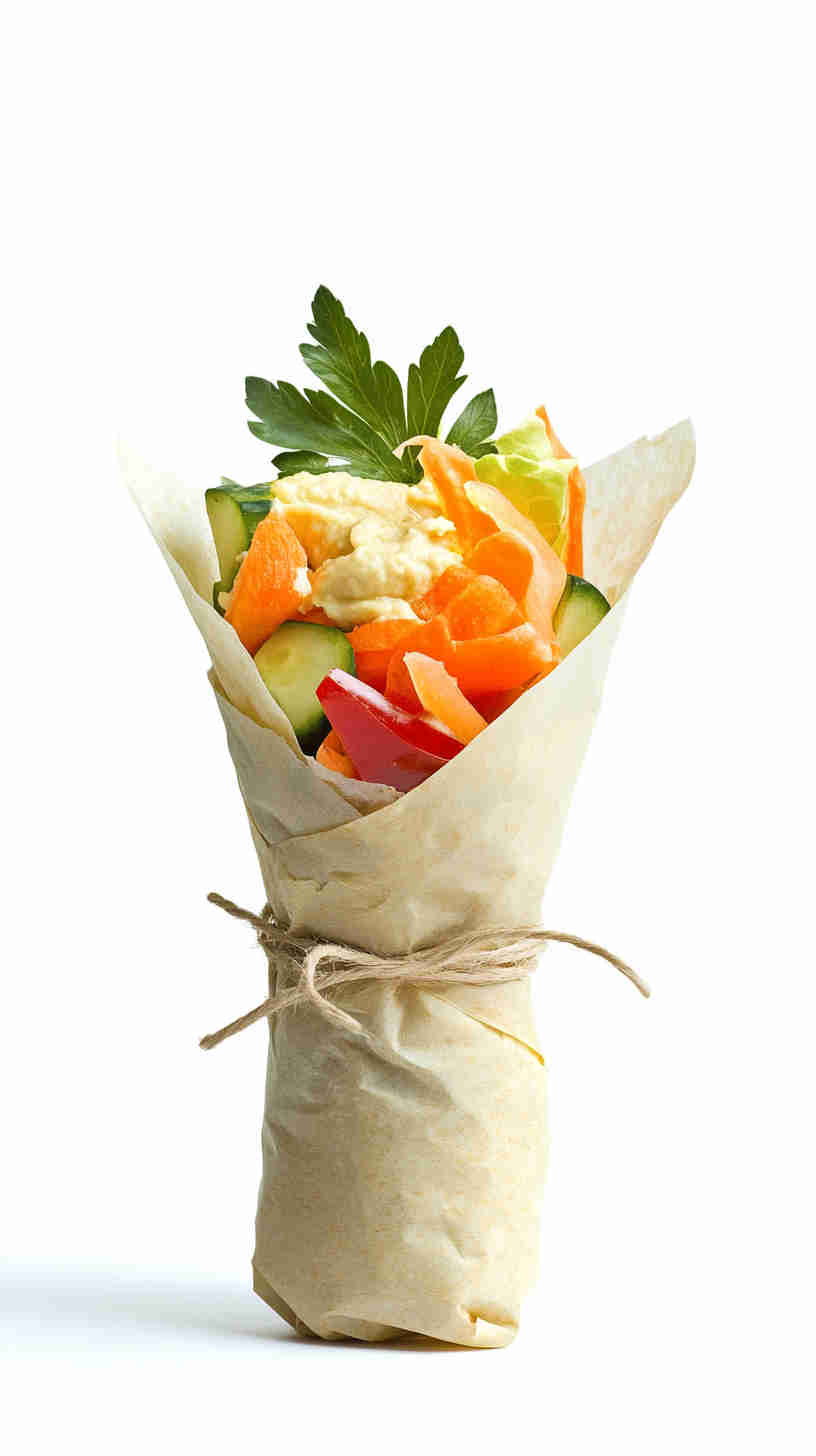 Hummus & Veggie Wrap