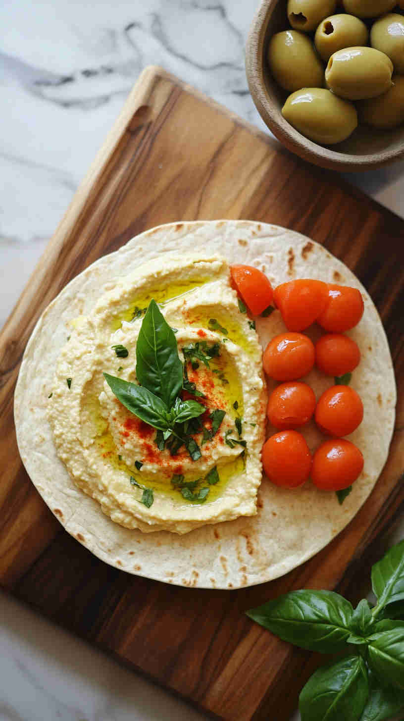 Hummus & Veggie Wrap
