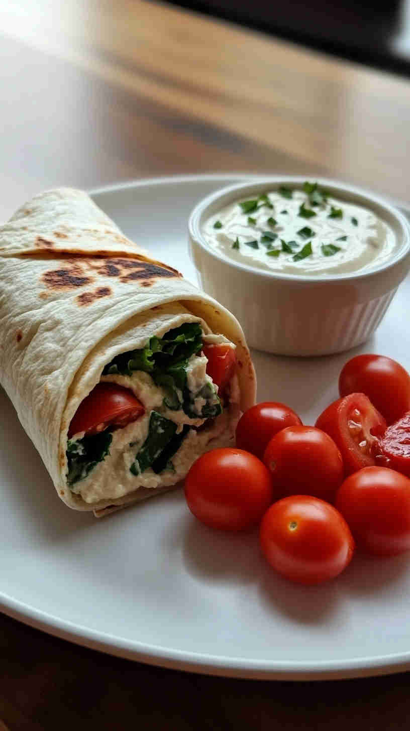 Hummus & Veggie Wrap