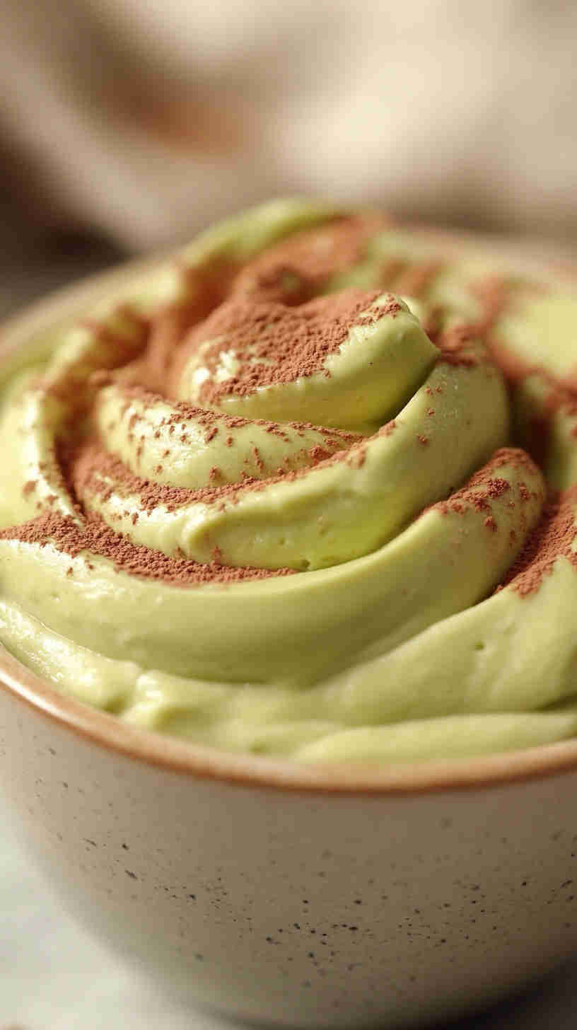 Light and Creamy Avocado Mousse