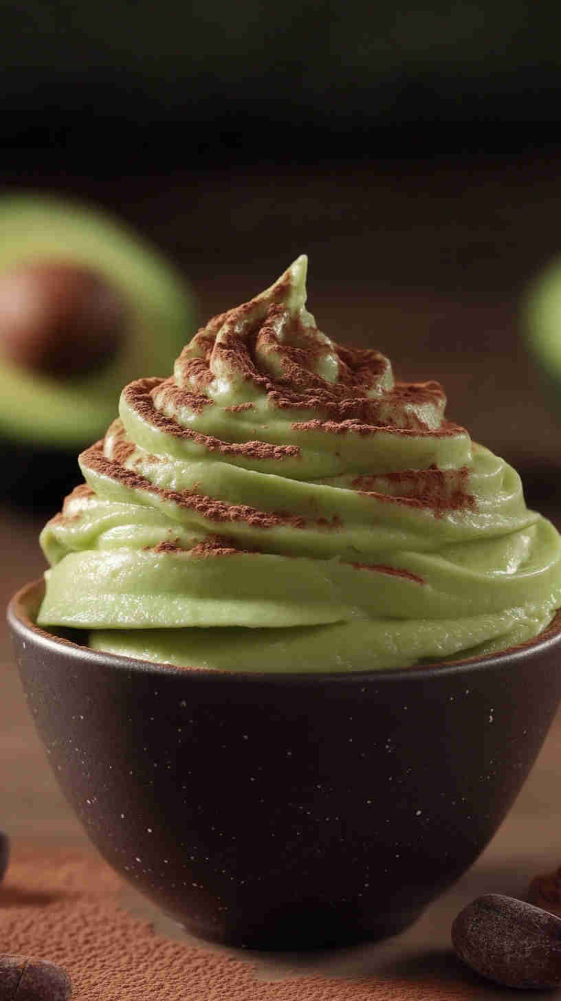Light and Creamy Avocado Mousse