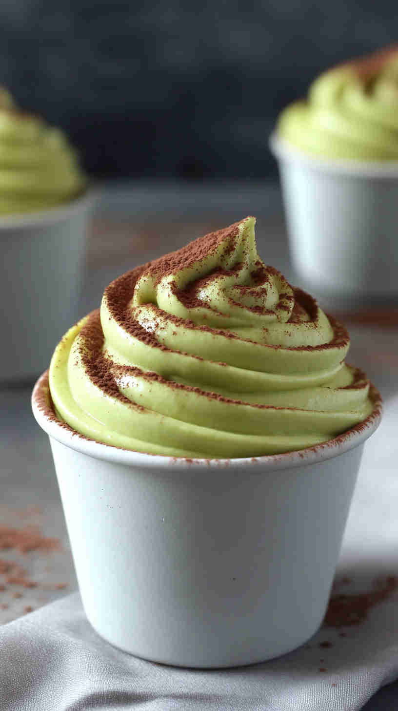 Light and Creamy Avocado Mousse