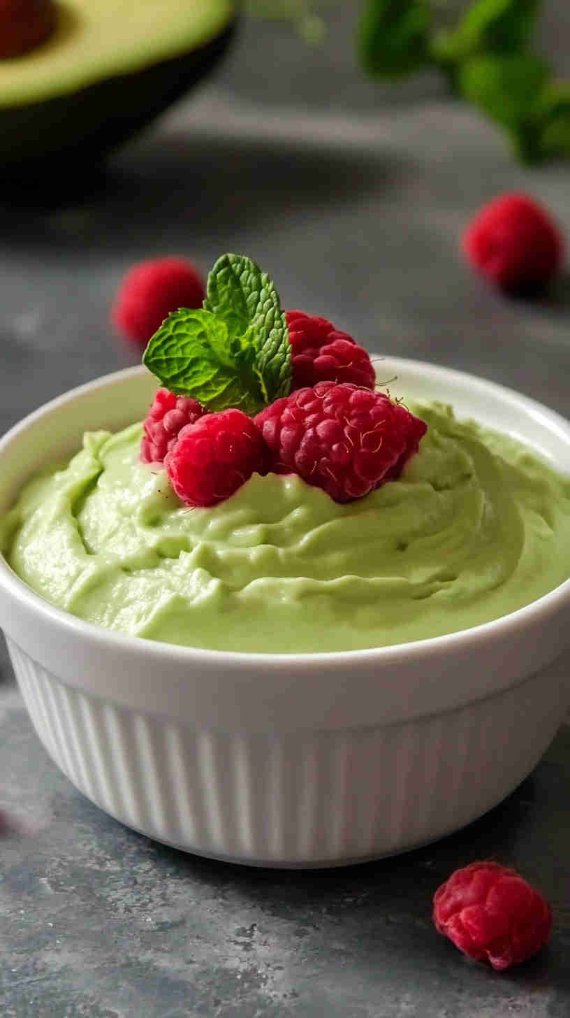 Light and Creamy Avocado Mousse