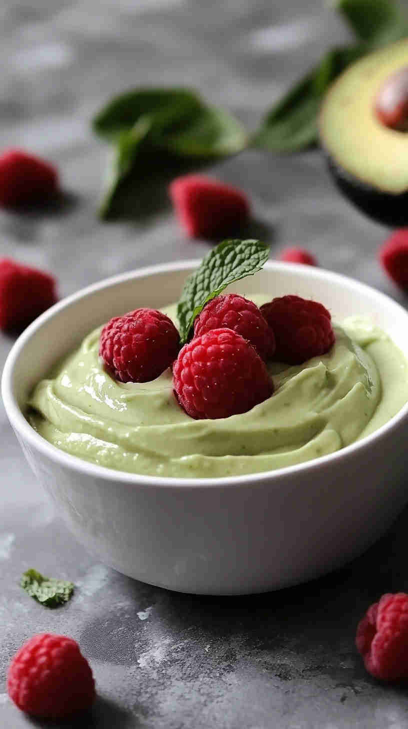 Light and Creamy Avocado Mousse