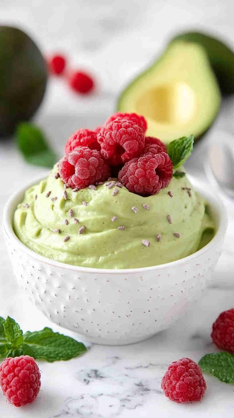 Light and Creamy Avocado Mousse