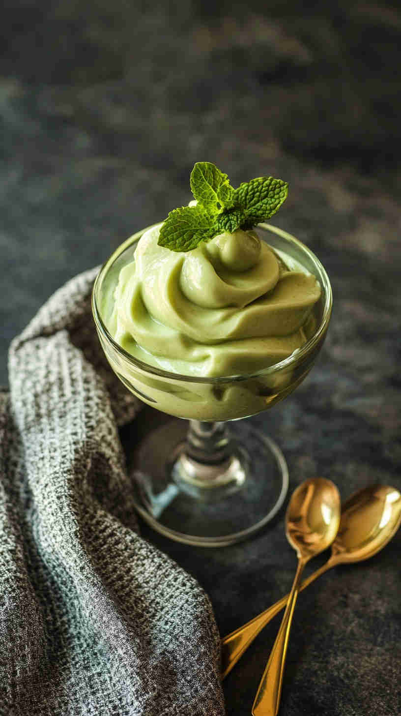 Light and Creamy Avocado Mousse