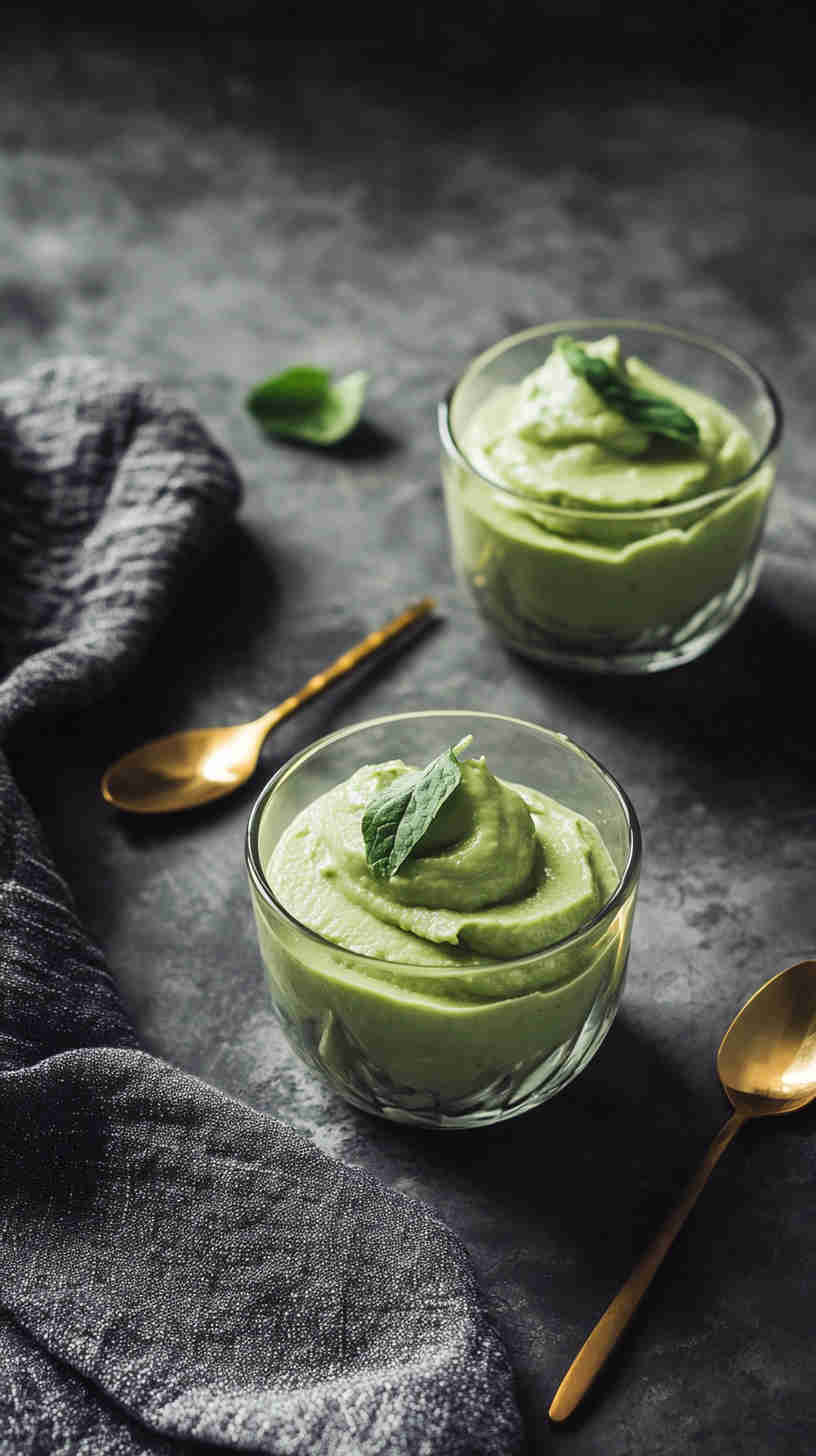 Light and Creamy Avocado Mousse
