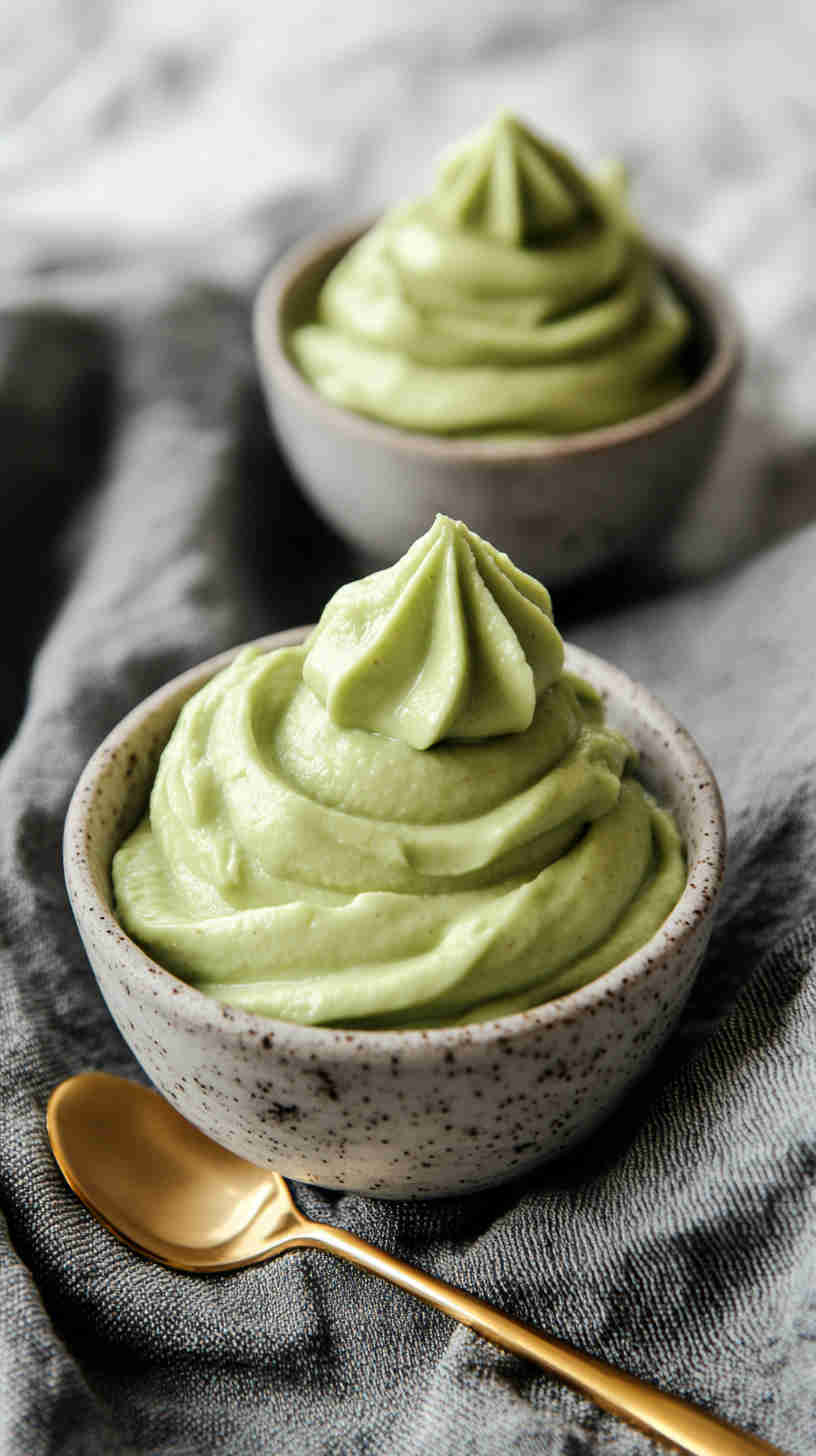 Light and Creamy Avocado Mousse