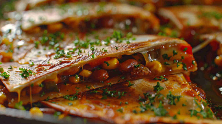 Loaded Veggie Quesadillas