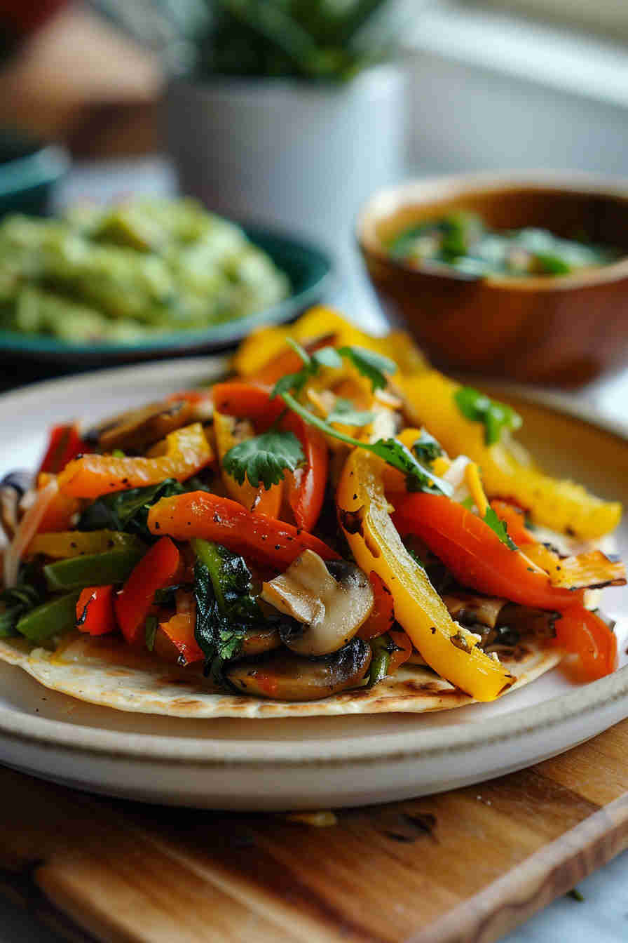 Loaded Veggie Quesadillas