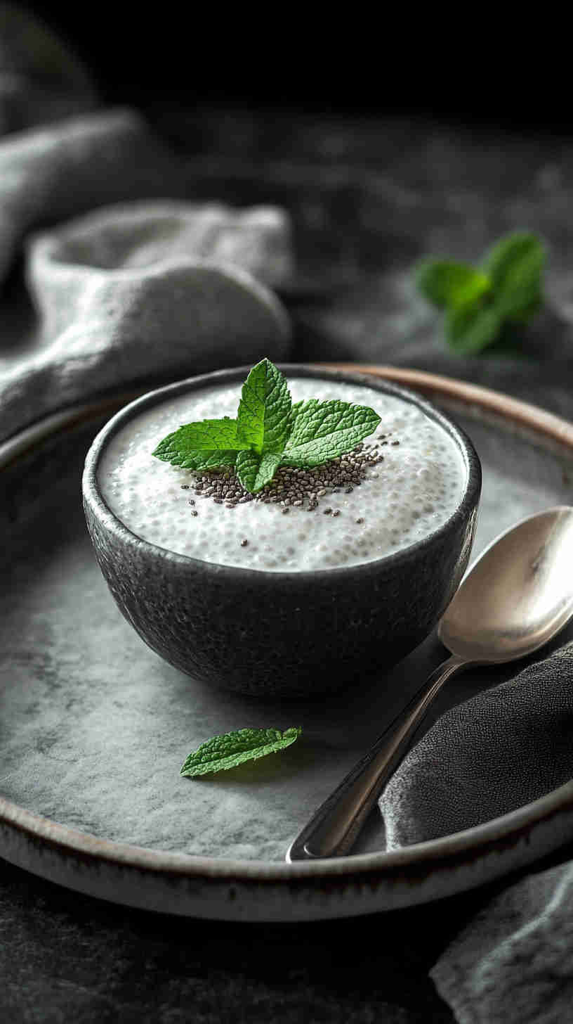 Low-Sugar Coconut Chia Pudding