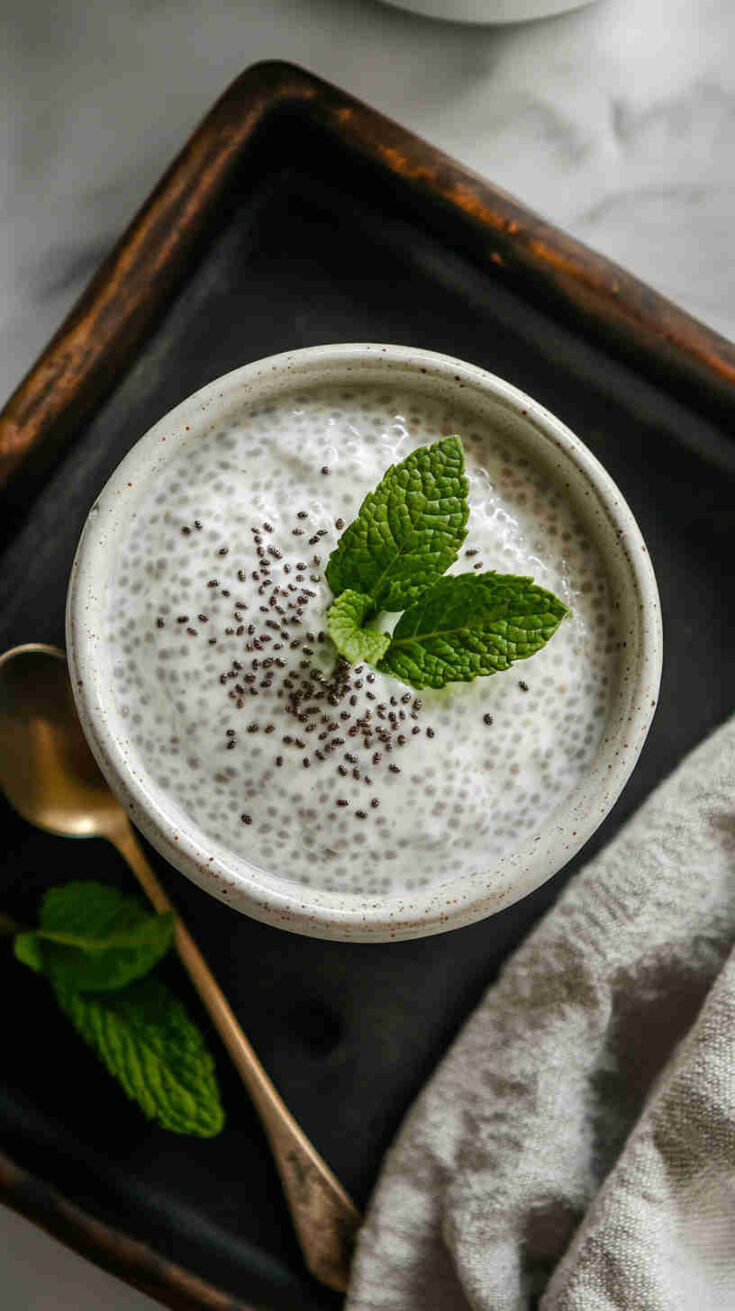 Low-Sugar Coconut Chia Pudding